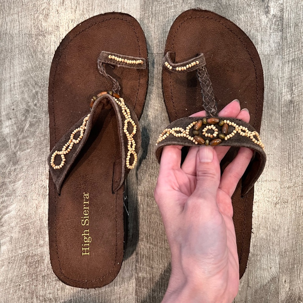 High Sierra beaded sandals from 90’s - Picture 3 of 5